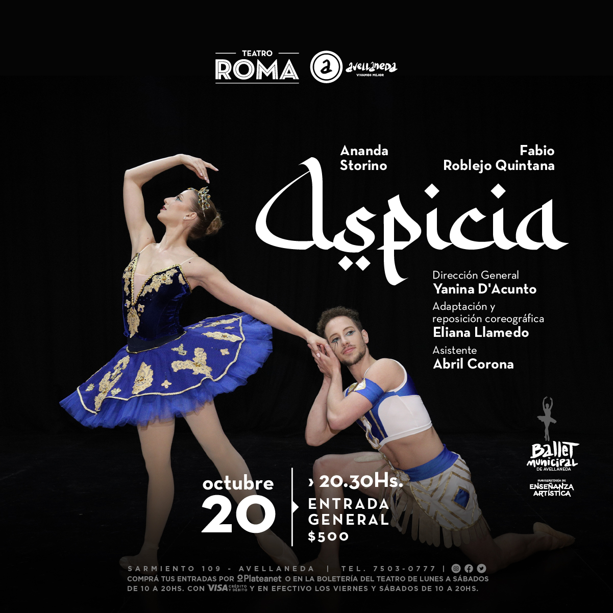 Aspicia, por el Ballet Municipal de Avellaneda