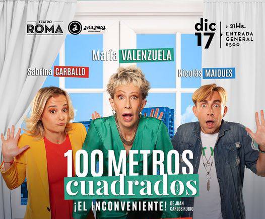 100 metros cuadrados
