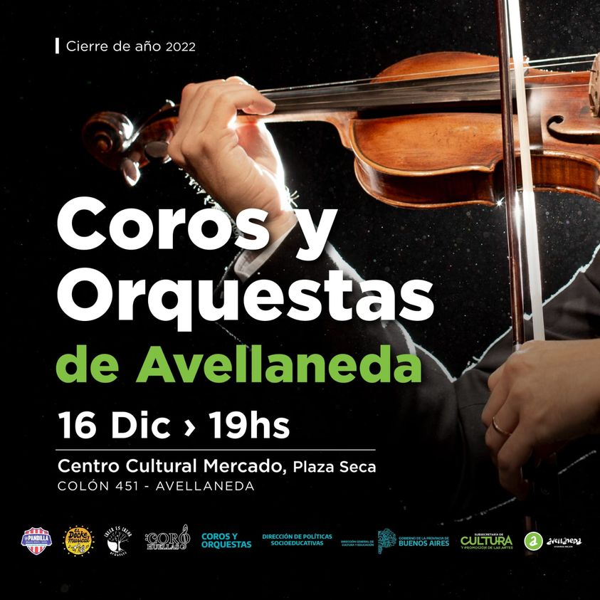 CONCIERTO COROS Y ORQUESTAS DE AVELLANEDA