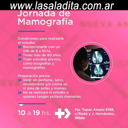 Jornada de Mamografía Wilde