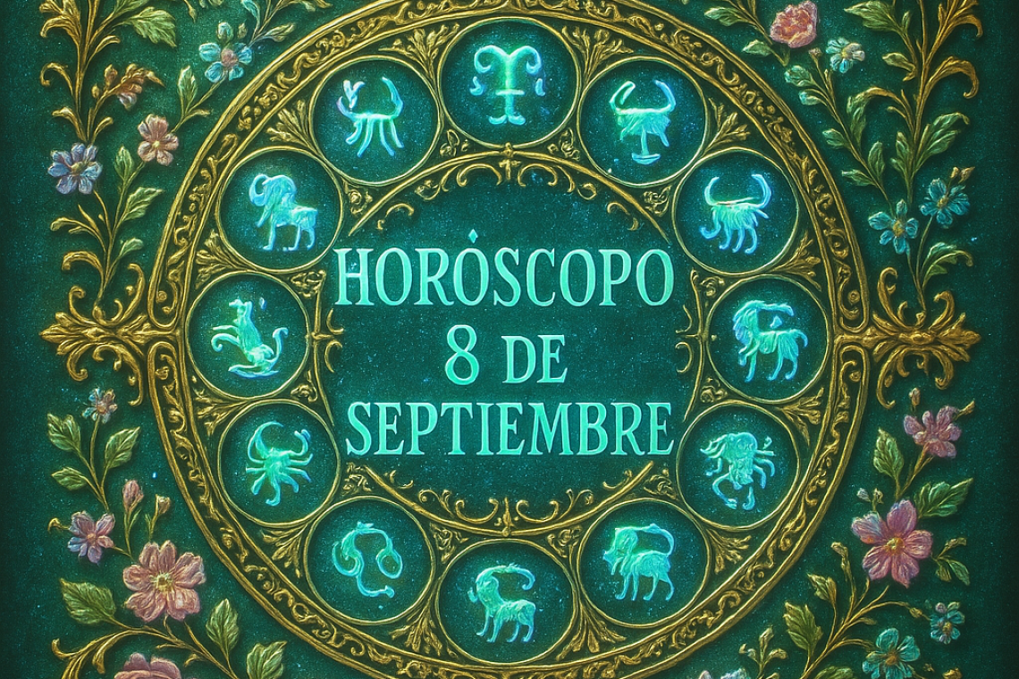 Horóscopo para hoy, lunes 8 de septiembre 2025