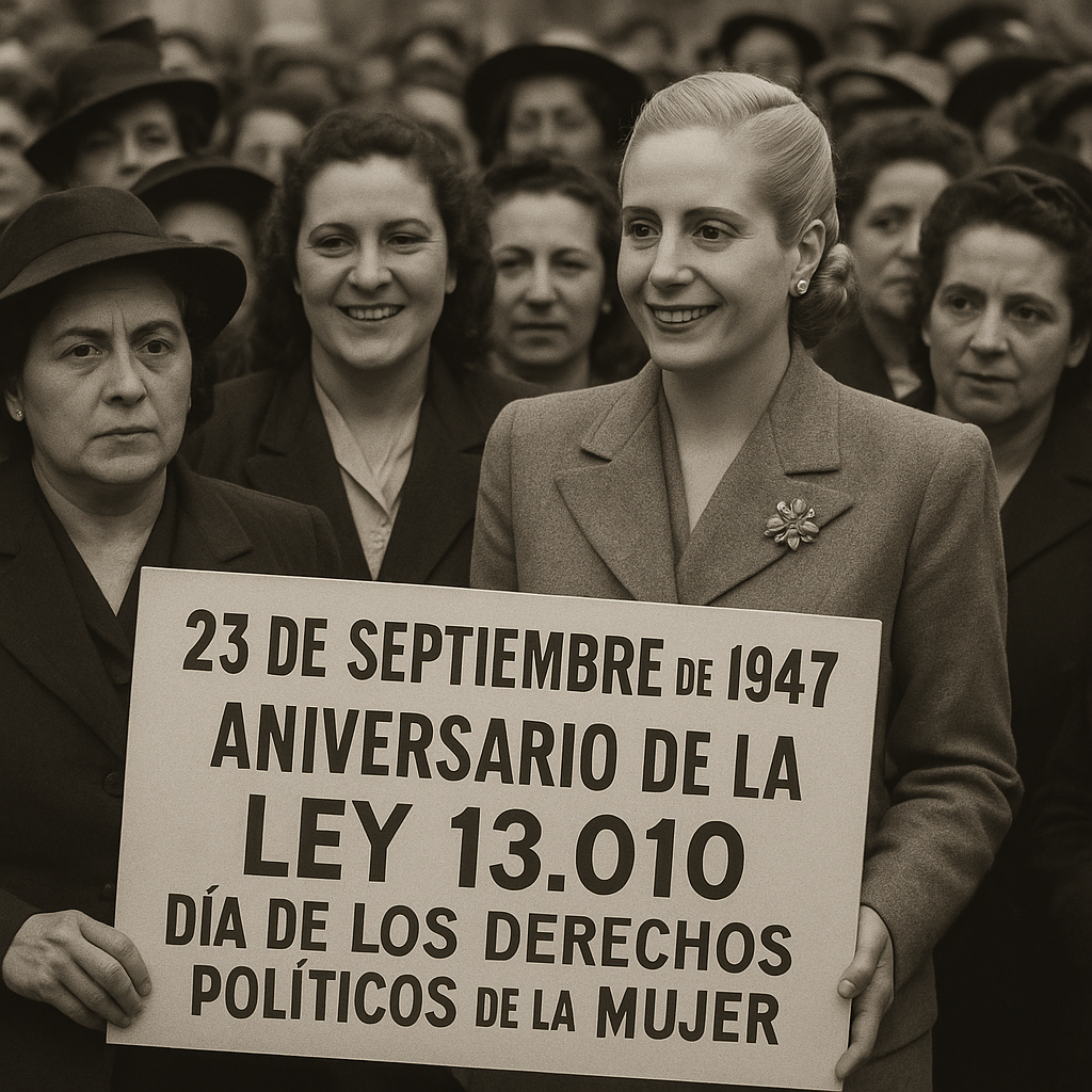 Aniversario de la Ley 13.010: el día que las mujeres conquistaron el voto en Argentina