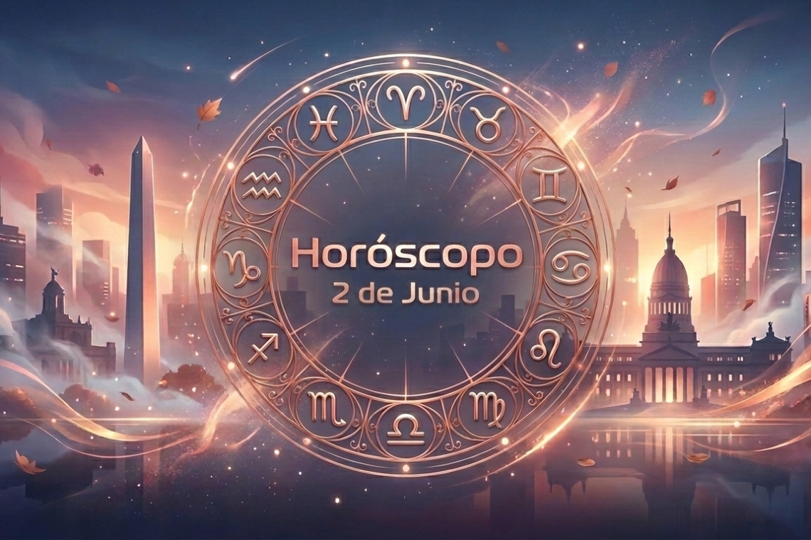 Horóscopo para hoy,  martes 2 de junio 2026: las predicciones para los 12 signos zodiacales avellaneda