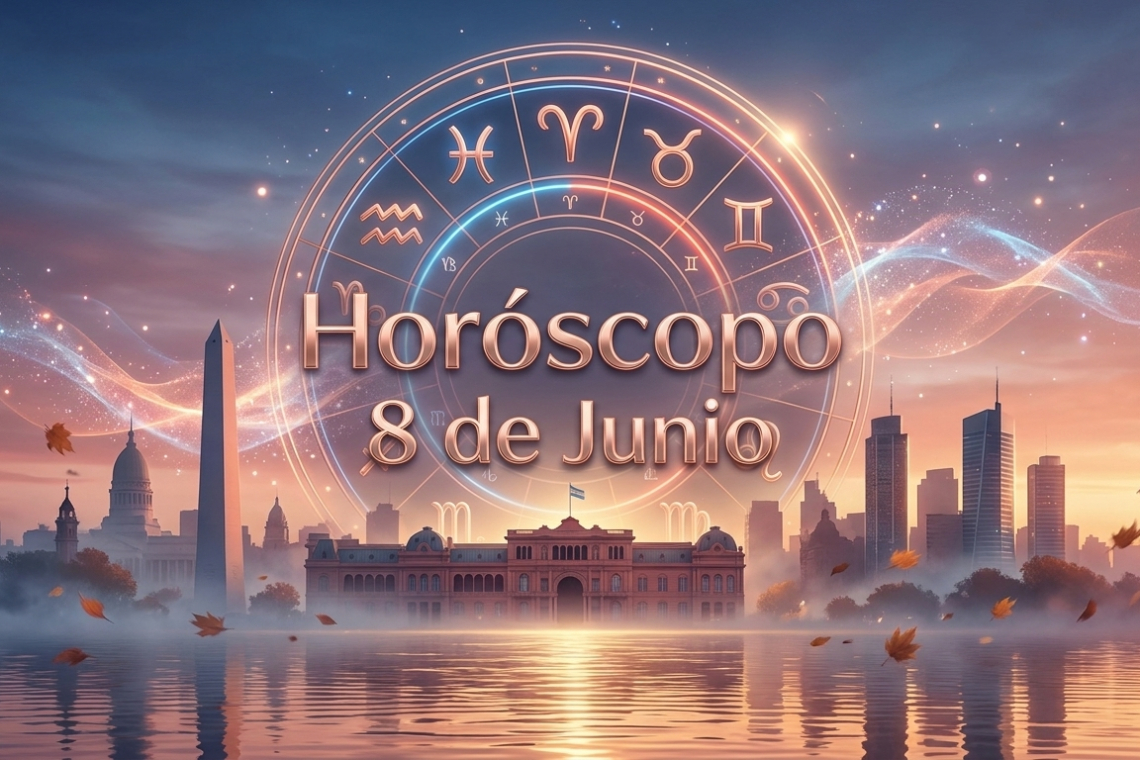 Horóscopo para hoy,  lunes 8 de junio 2026: las predicciones para los 12 signos zodiacales avellaneda