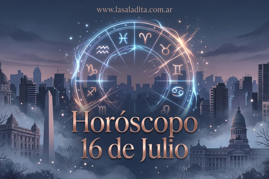 Horóscopo para hoy, jueves 16 de julio 2026 : las predicciones para los 12 signos zodiacales avellaneda