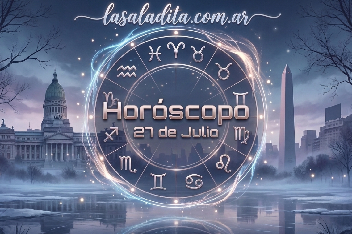Horóscopo para hoy, lunes 27 de julio 2026: las predicciones para los 12 signos zodiacales avellaneda