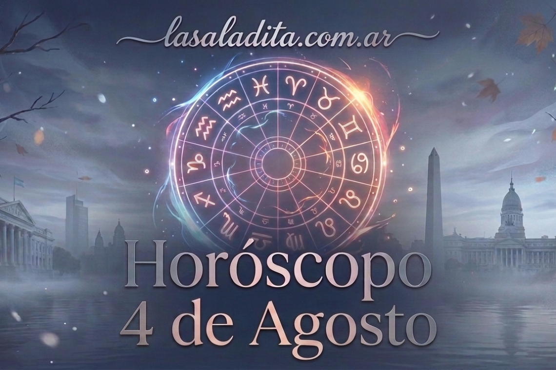 Horóscopo para hoy, martes 4 de agosto 2026: las predicciones para los 12 signos zodiacales avellaneda