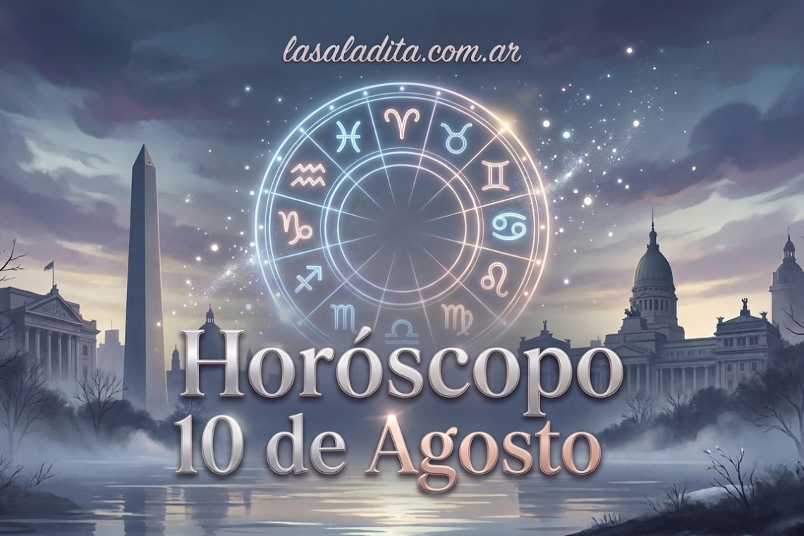 Horóscopo para hoy, lunes 10 de agosto 2026: las predicciones para los 12 signos zodiacales avellaneda